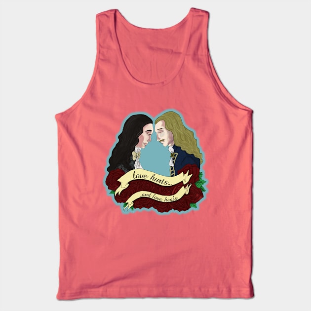 Monchevy "Love Hurts..." Tank Top by PseudoL